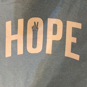 Light blue graphic t-shirt